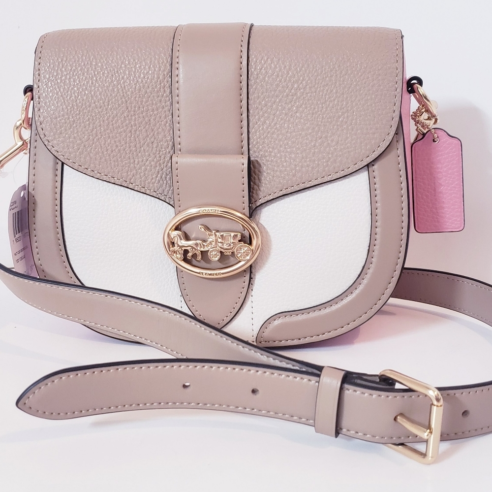 Coach Georgie Colorblock Crossbody NWT - Picture 6 of 16